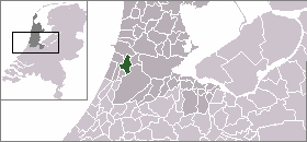 Haarlem 哈勒姆的位置