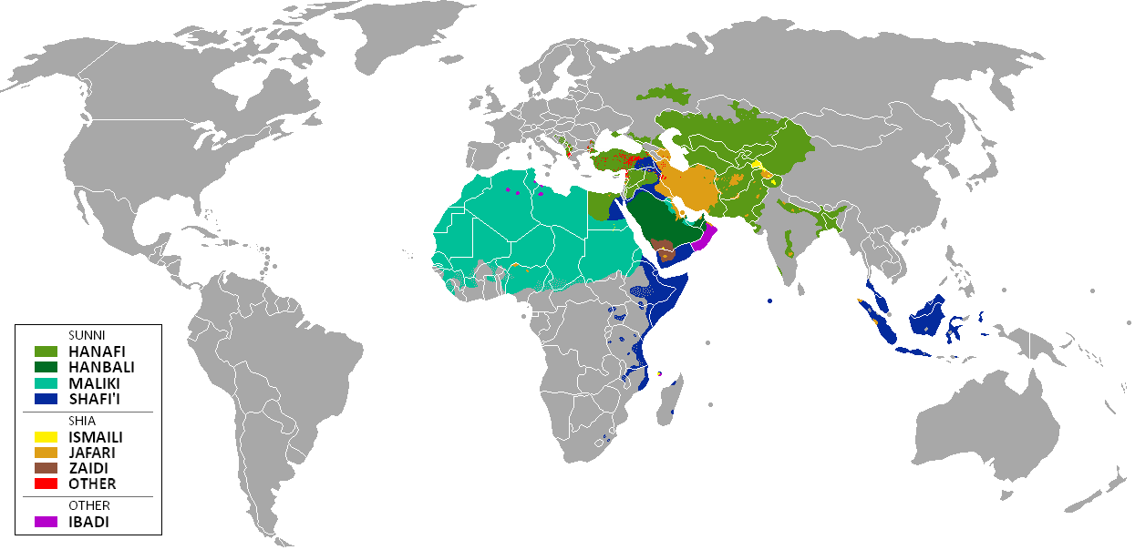 Map of Islam