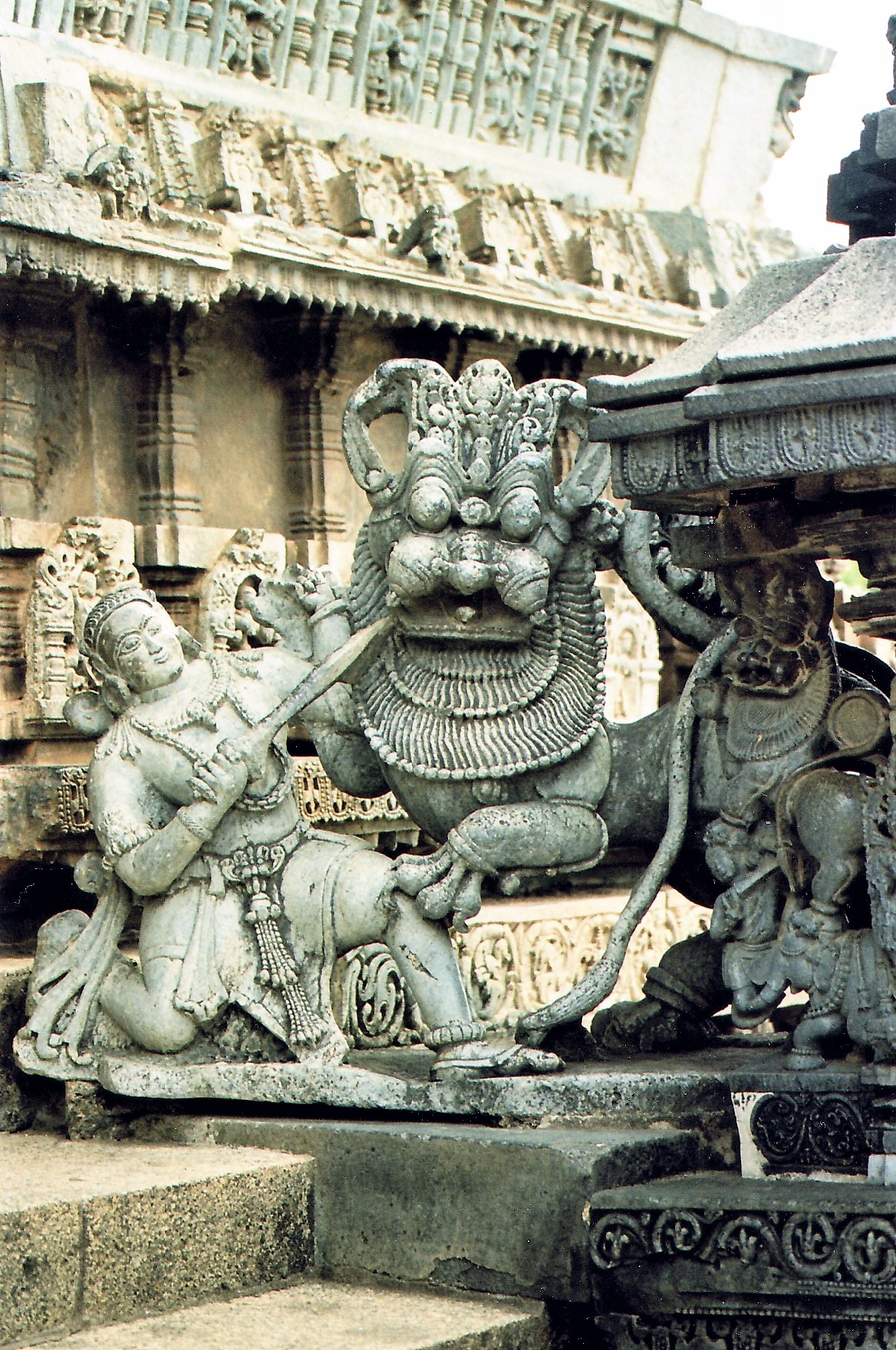 Chennakesava Temple in Belur, Karnataka, India. 