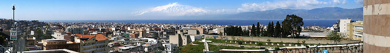 Panorama Reggio Calabria saka Piazza Rotonda (Gentile Concessione)