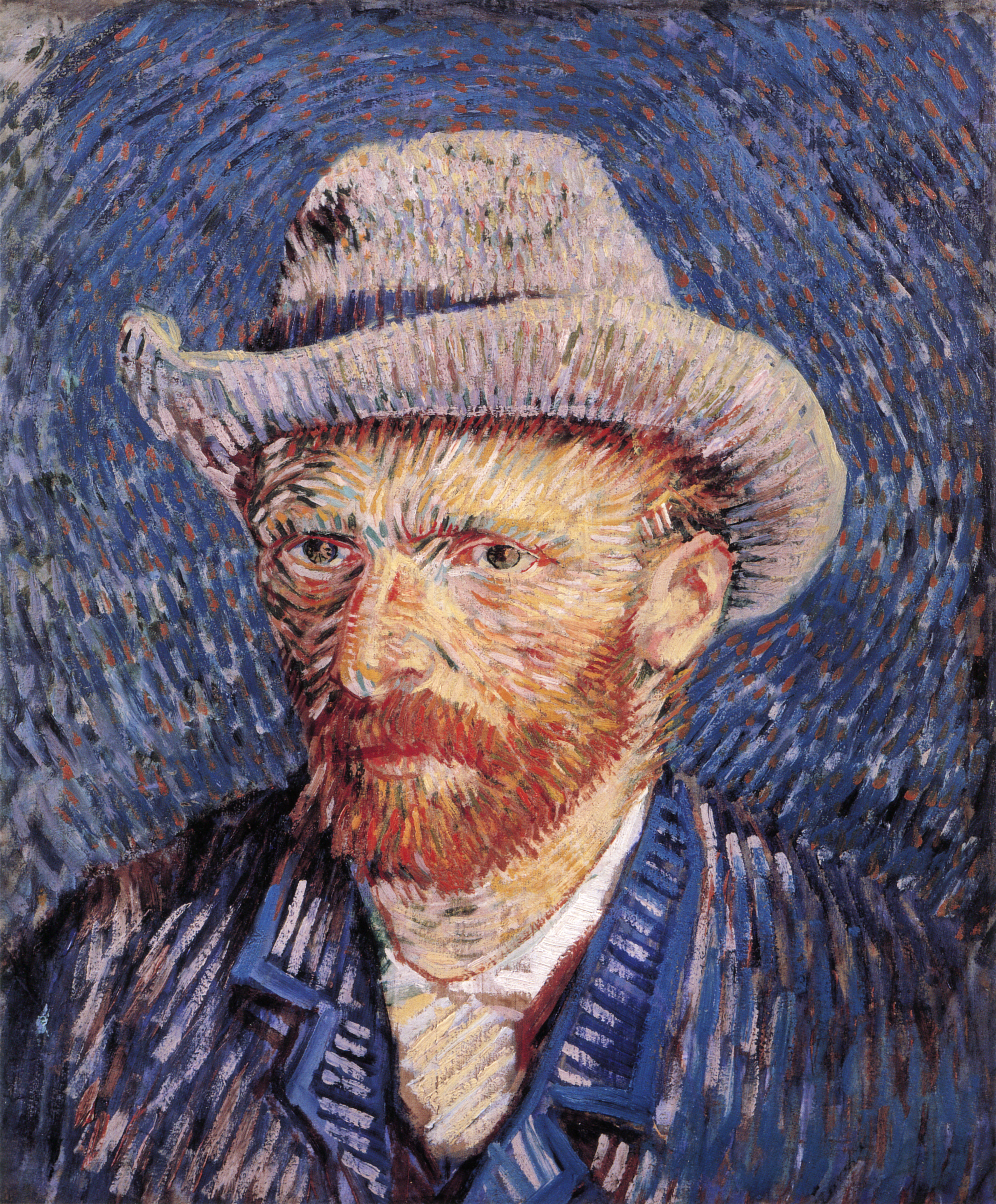 http://upload.wikimedia.org/wikipedia/commons/8/8e/Self-portrait_with_Felt_Hat_by_Vincent_van_Gogh.jpg
