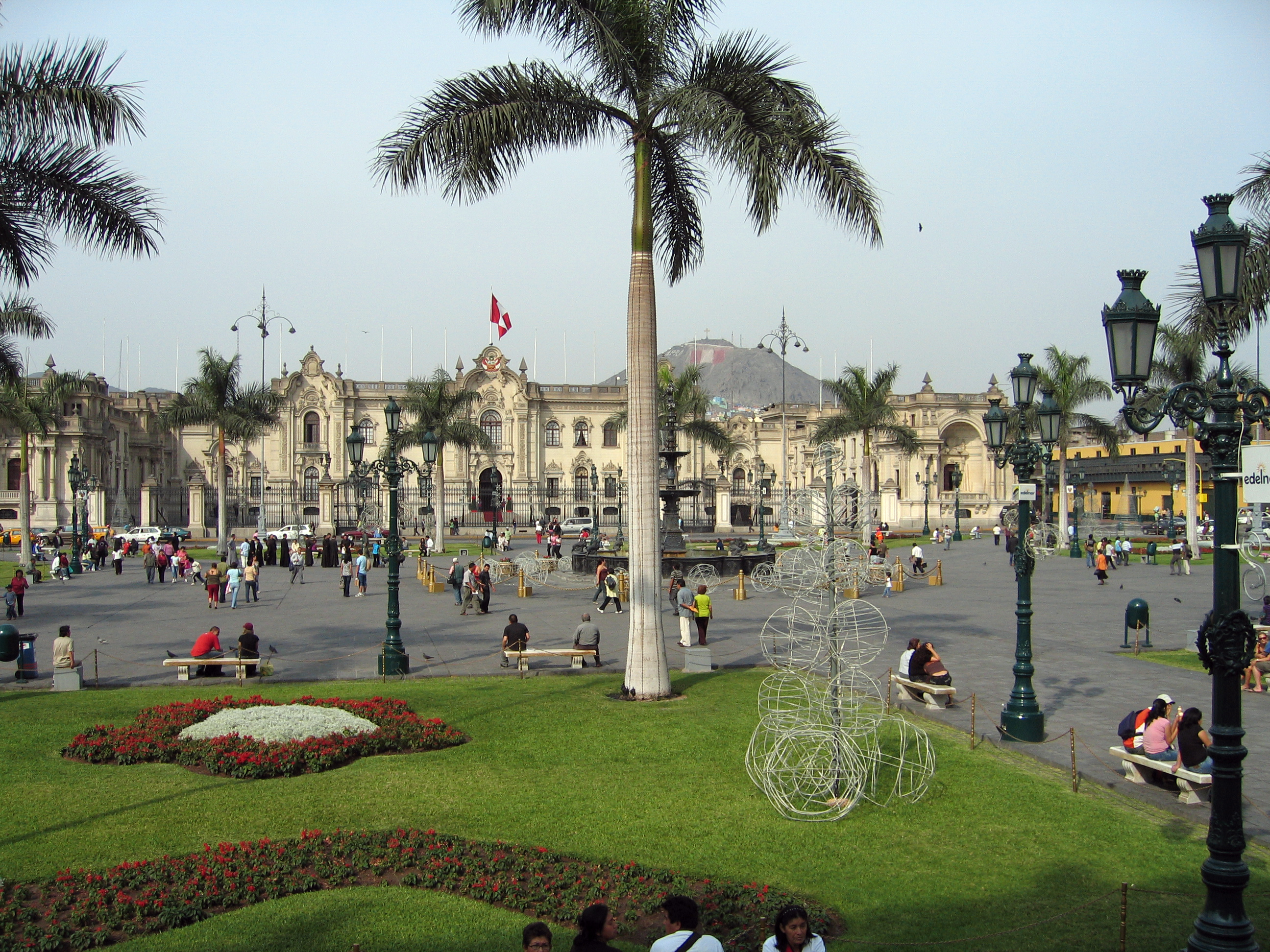 English: Lima Peru, Palacio de Gobierno