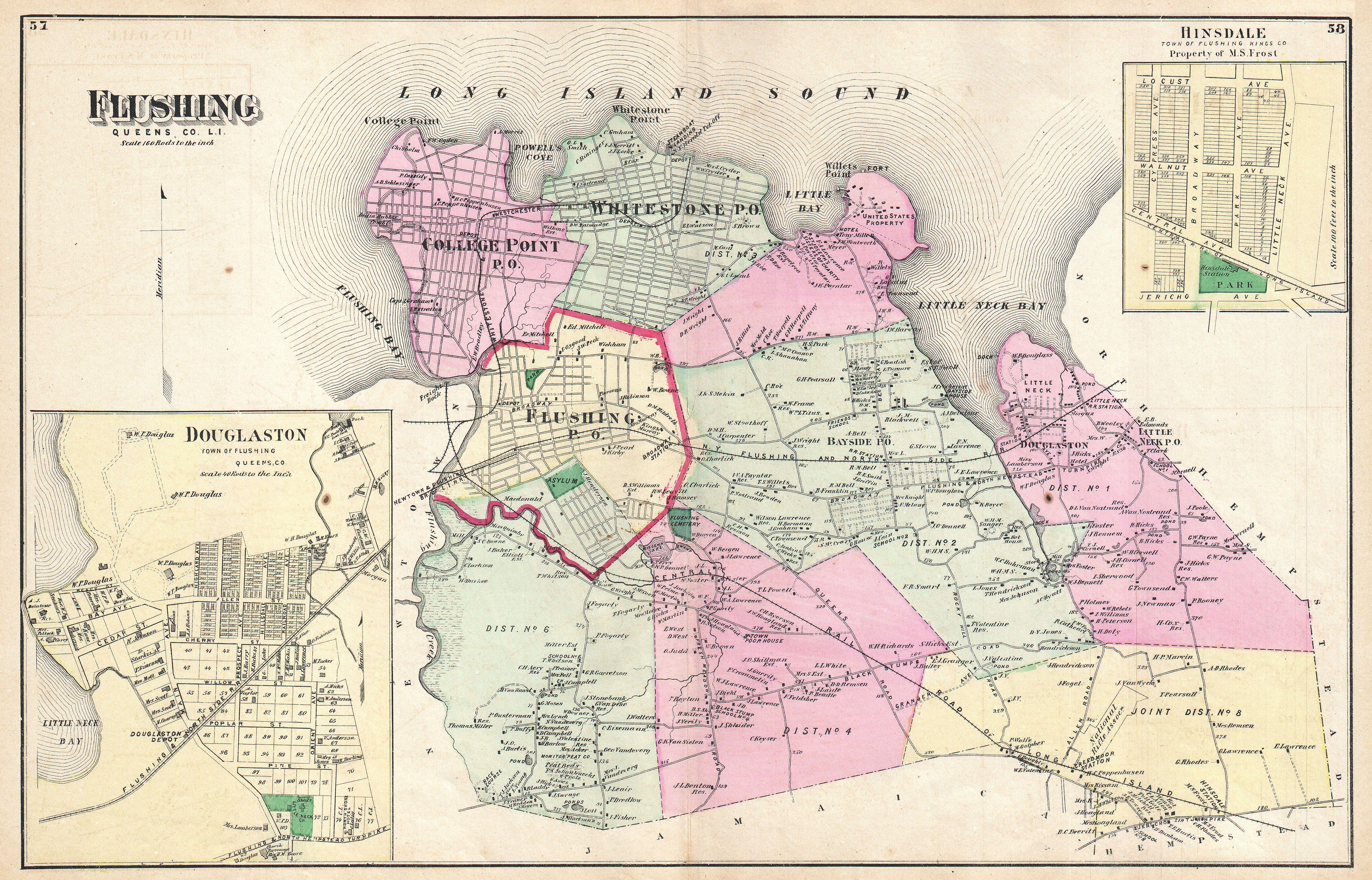 Flushing Map