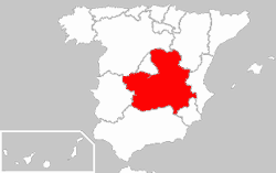 Image:Locator map of Castille-La Mancha.png