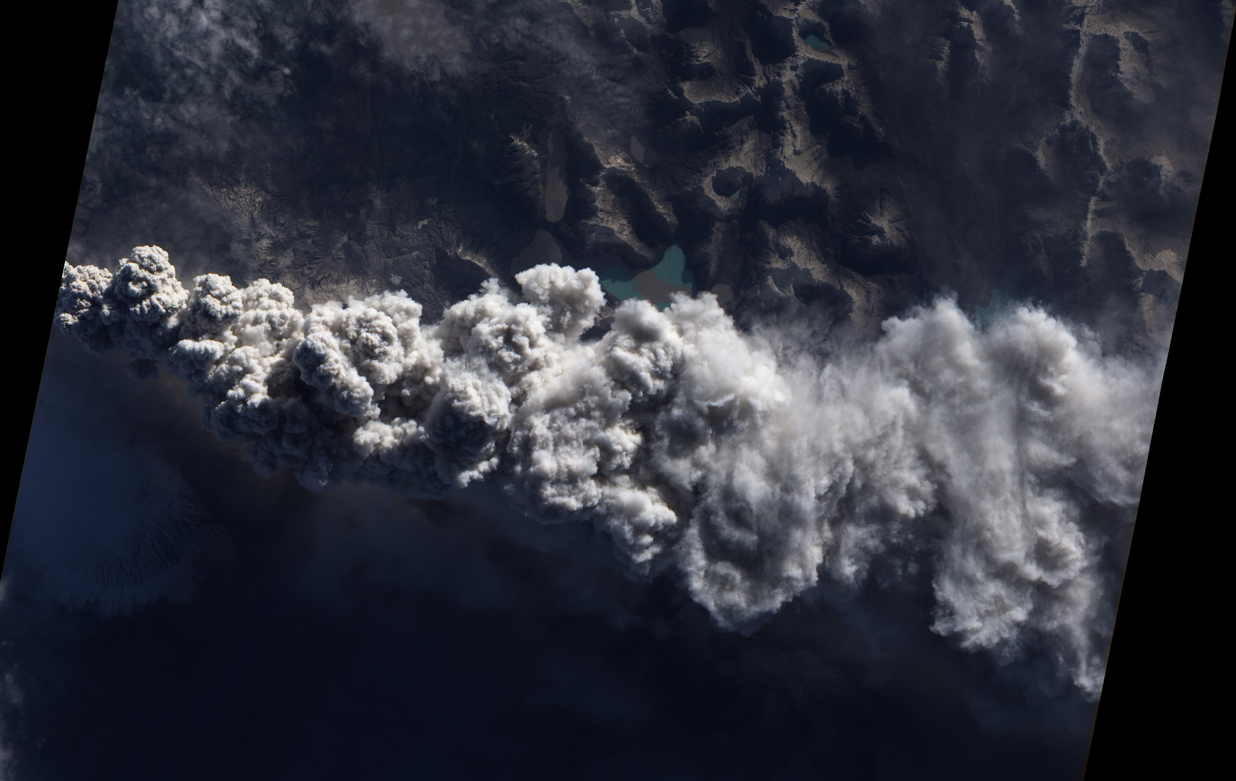 Извержение чилийского вулкана Puyehue-Cordon