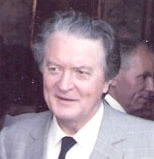 Roland Dumas, en la jardeko de 1980.