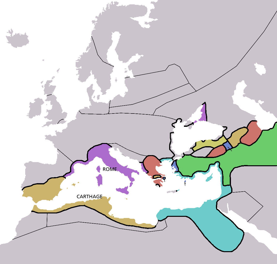 Europe Map Blank