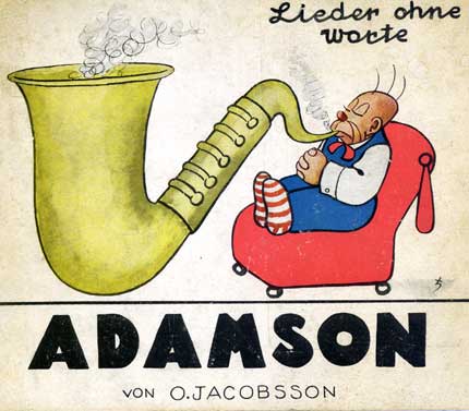Tyskt album med Adamson