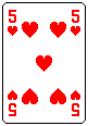 5 de cœur