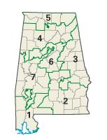 Elecciones a la Cámara de Representantes de los Estados Unidos de 2010 en Alabama