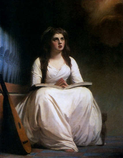 http://upload.wikimedia.org/wikipedia/commons/9/95/George_Romney_-_Lady_Hamilton_(as_St_Cecilia).jpg