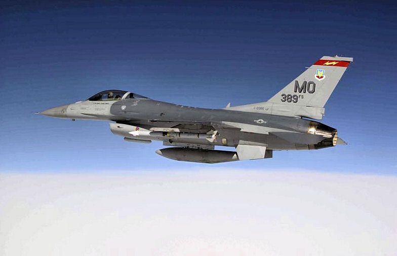 389th Fighter Squadron General Dynamics F-16C Block 52D Fighting Falcon 91-0386