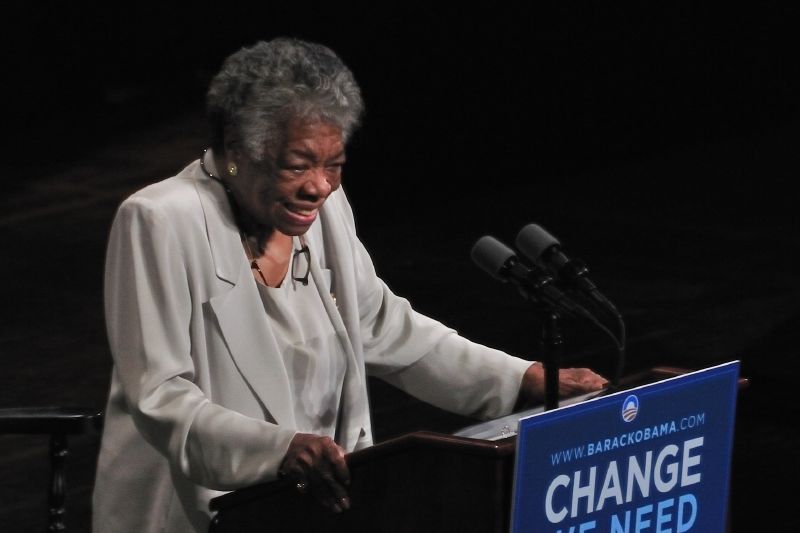 Maya Angelou Speech - On the Pulse of Morning -.