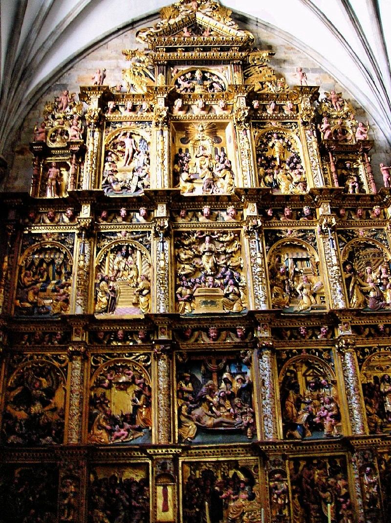 Retablo de la capilla de la Piedad de Pierre Picart, iglesia de San Miguel, Oñate