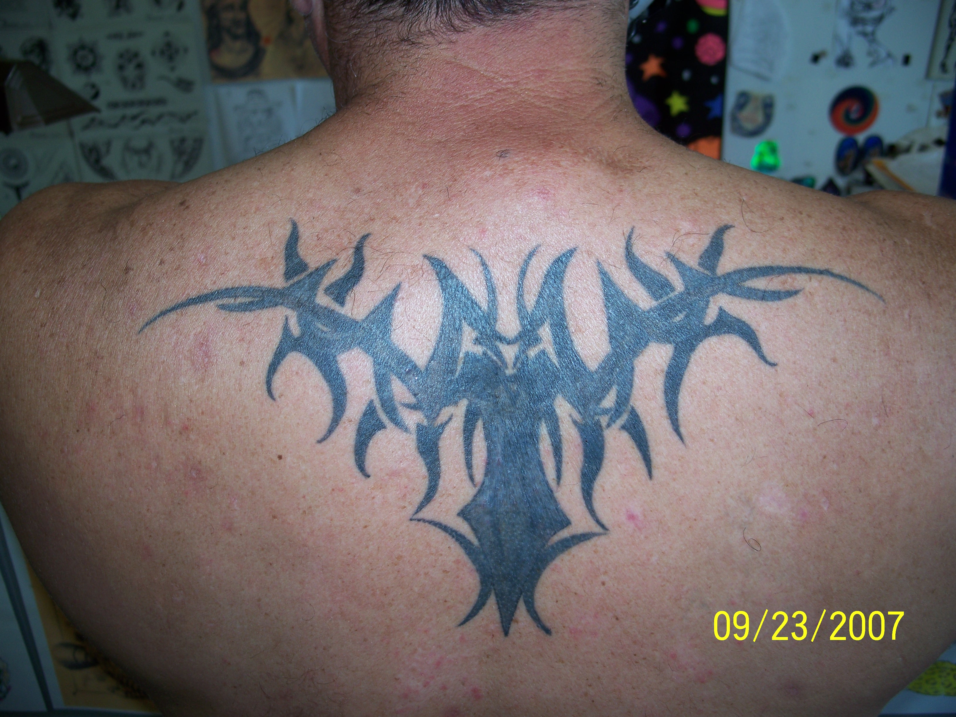 tribal lower back tattoos 121