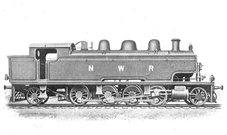 2-8-2 tank locomotive for Bolan Pass, North Western Railway of India (Howden, Boys' Book of Locomotives, 1907)