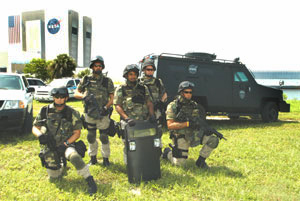 The Kennedy Space Center SWAT team