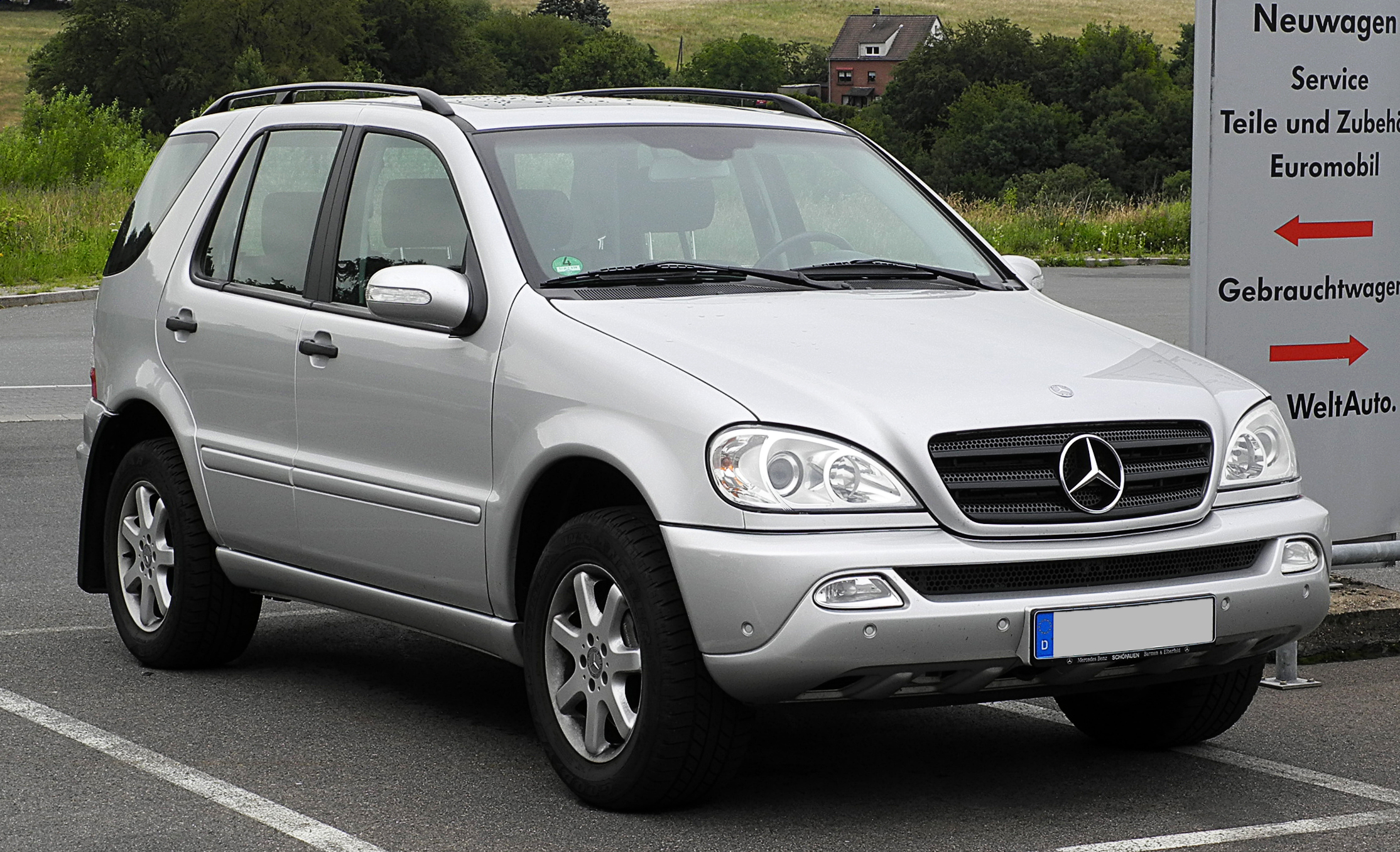 File:Mercedes-Benz ML 270 CDI (W 163, Facelift) – Frontansicht, 20 ...