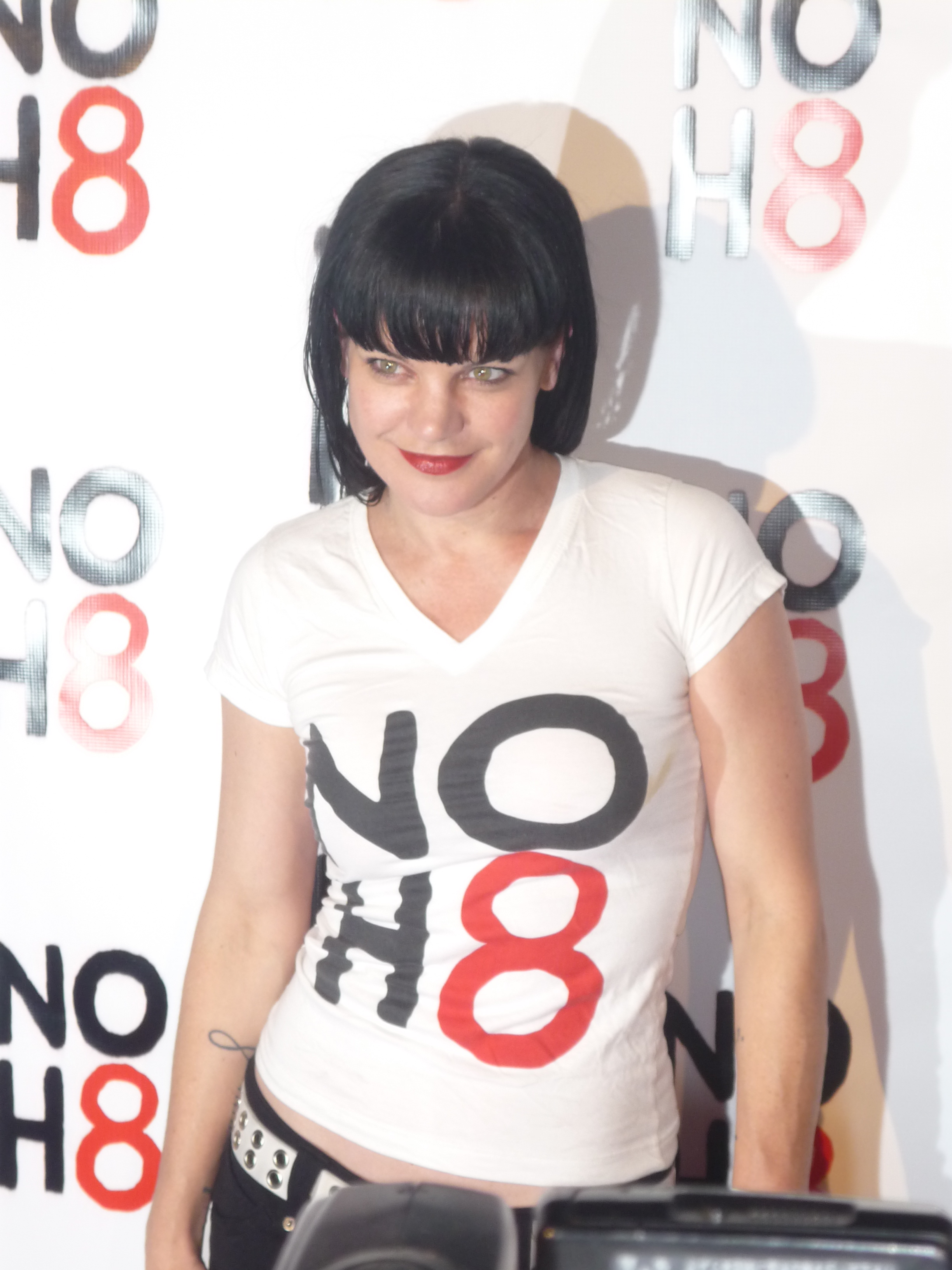 Pauley Perrette couple