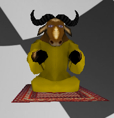 GNU en un videojuego.