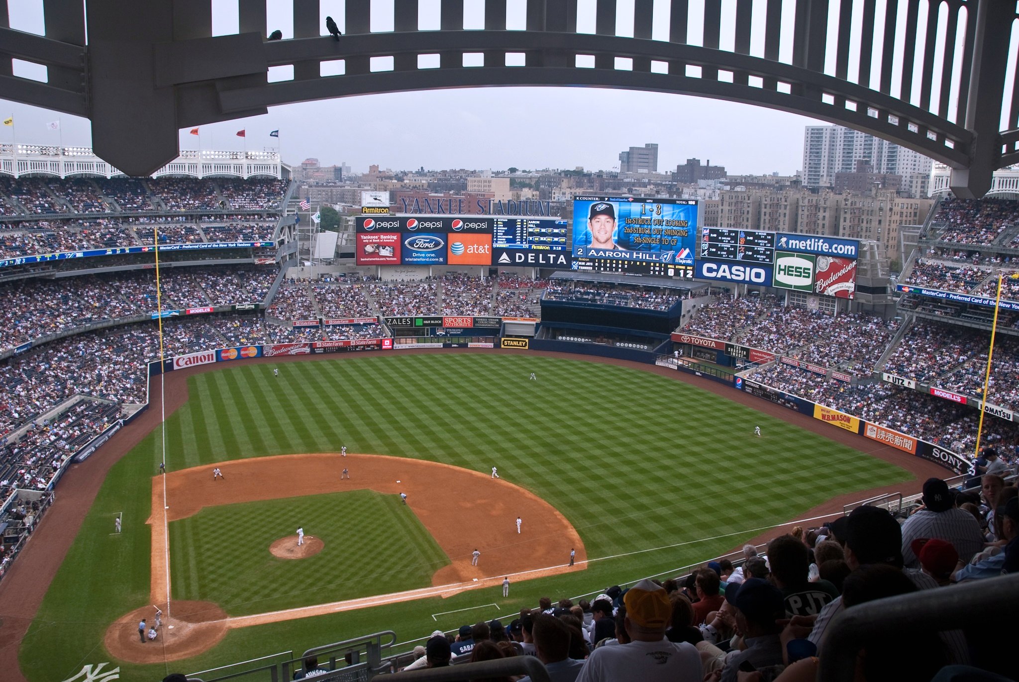 File:The view from the Grandstand Level at New Yankee Stadium.jpg ...