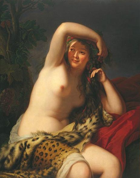 VigeeLebrun Bacchante Paris MuseeNissimCamondo