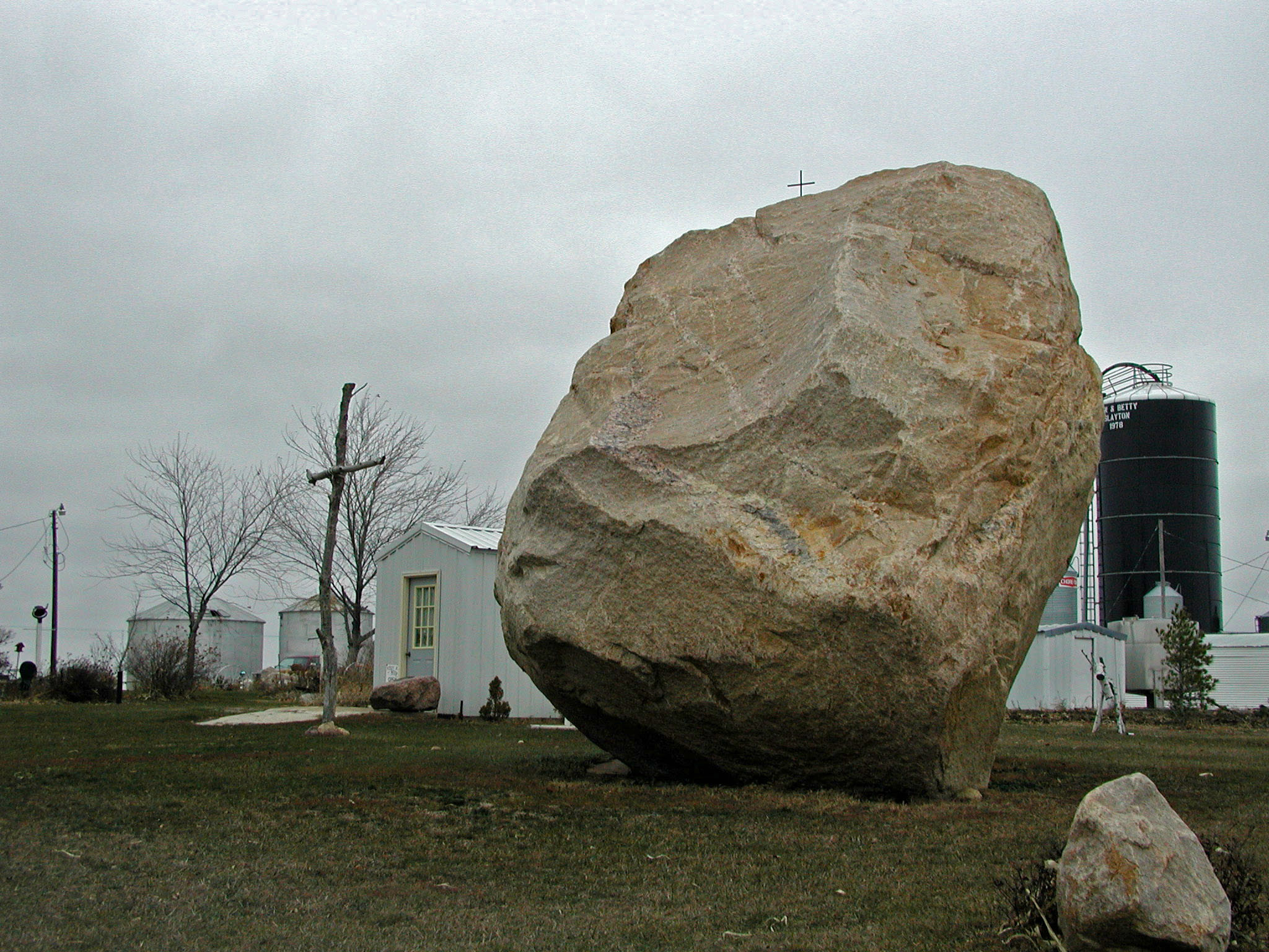 a big rock