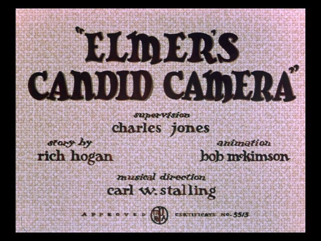 Elmer`S Candid Camera [1940]