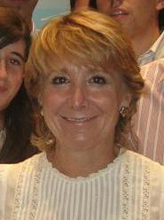 Español: Esperanza Aguirre, presidenta de la C...