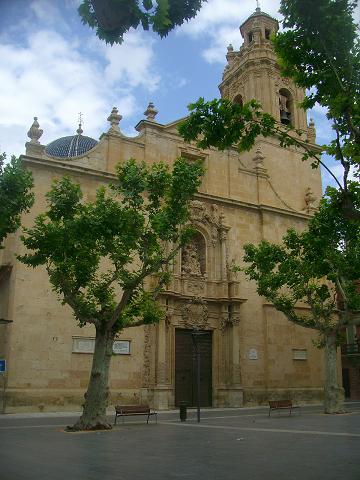 Basilica in Aspe, Spain