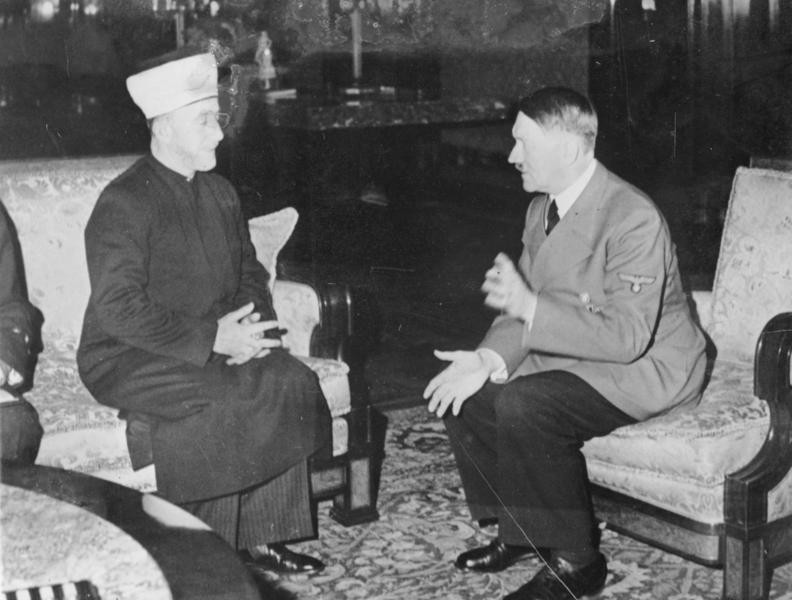 Haj Amin al-Husseini Meets Hitler to Support the Extermination of the Jews - Dec 1941 - Wikipedia