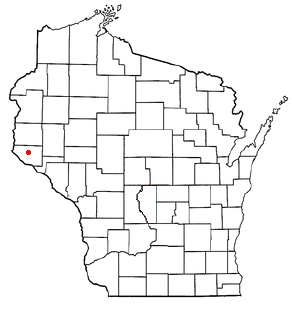 Location of Ellsworth (town), Wisconsin