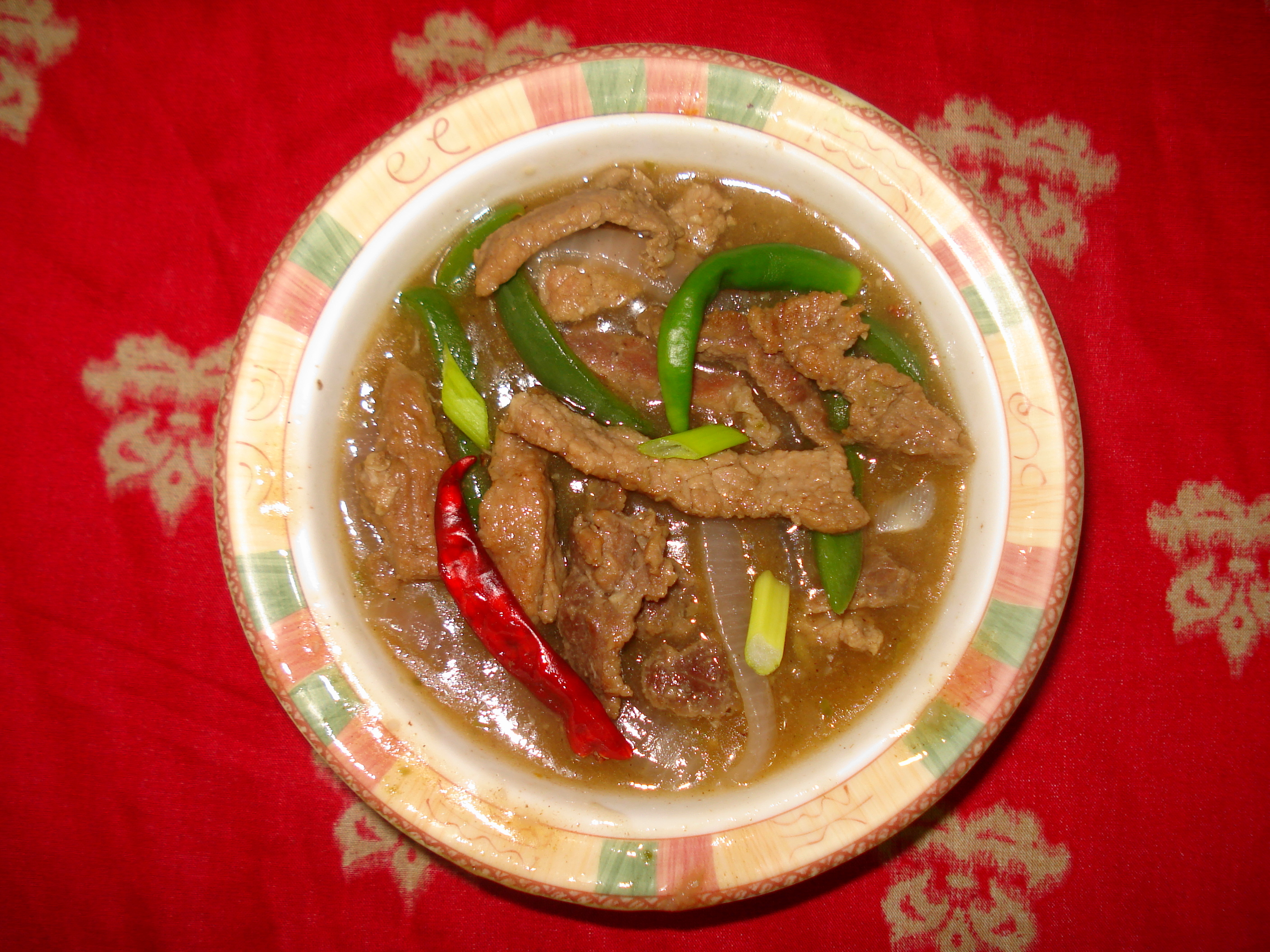 Chinese Chilli Beef