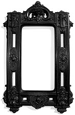 A picture frame.