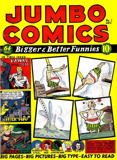 1938 in comics -First issues by title 