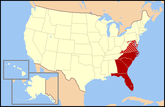 Us Map South