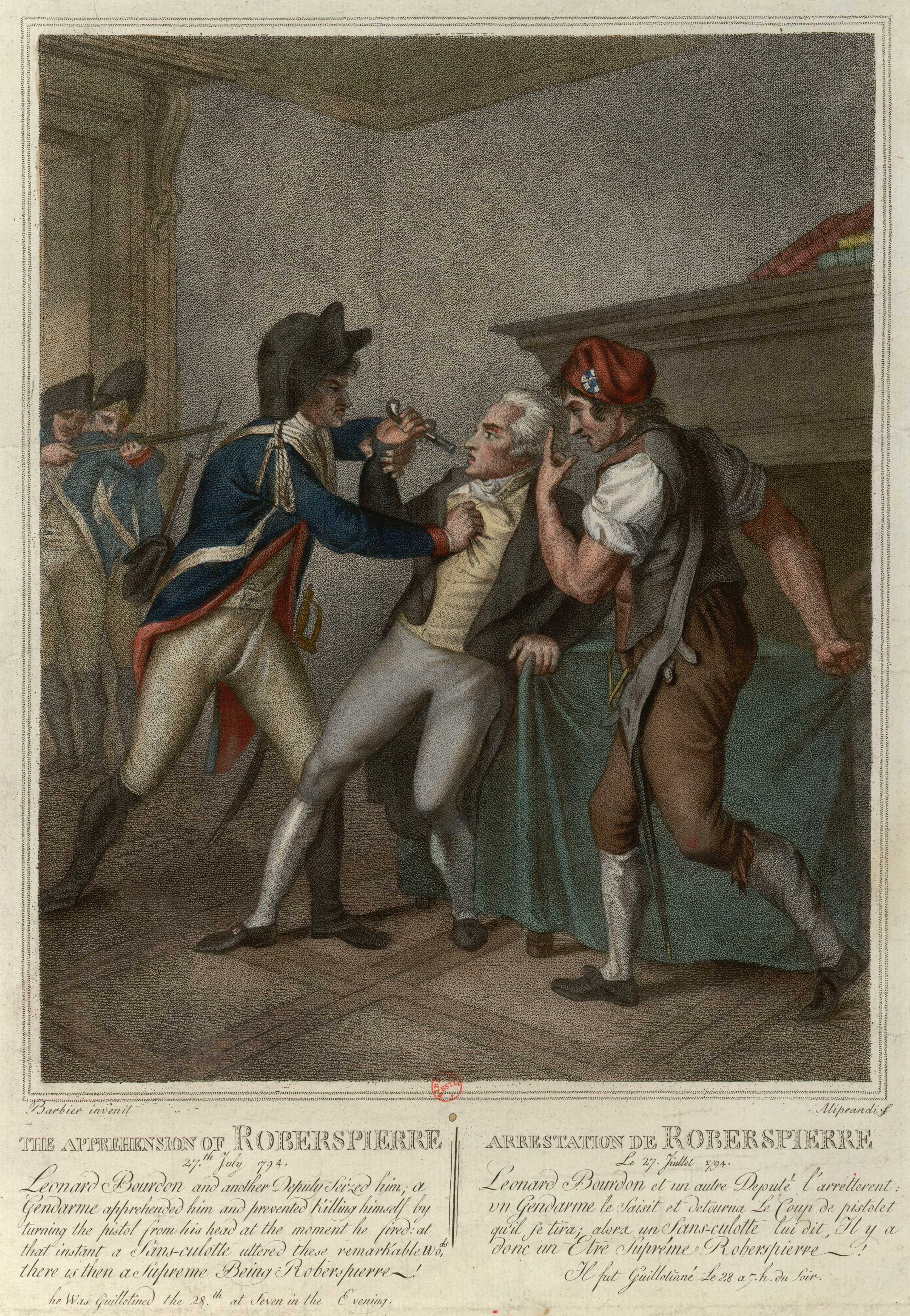 Fichier:Arrestation de Robespierre.jpg