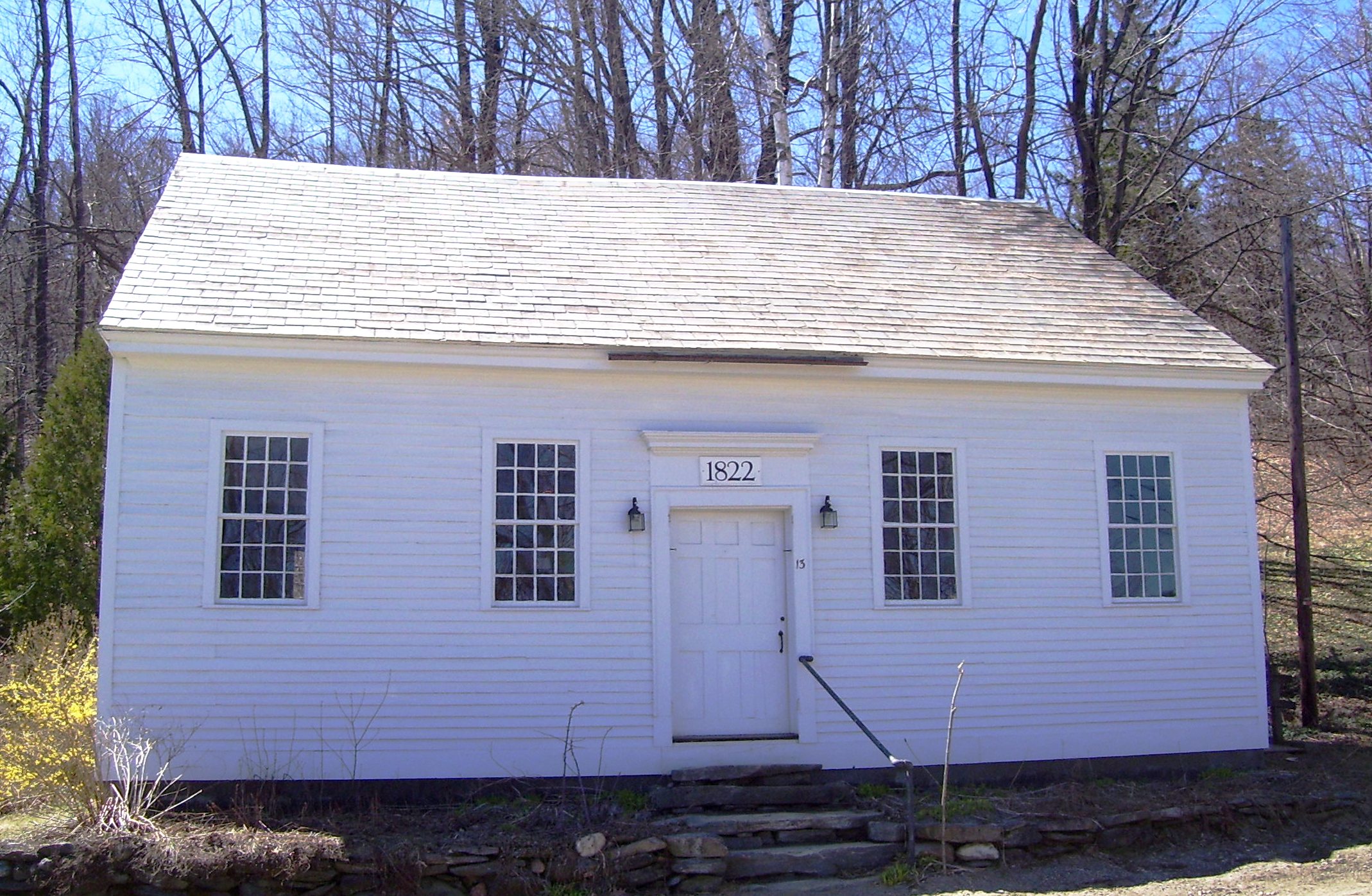 Town House, Marlboro, Vermont, built 1822 for Town Meetings