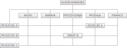 Produktno-matrična organizacijska struktura