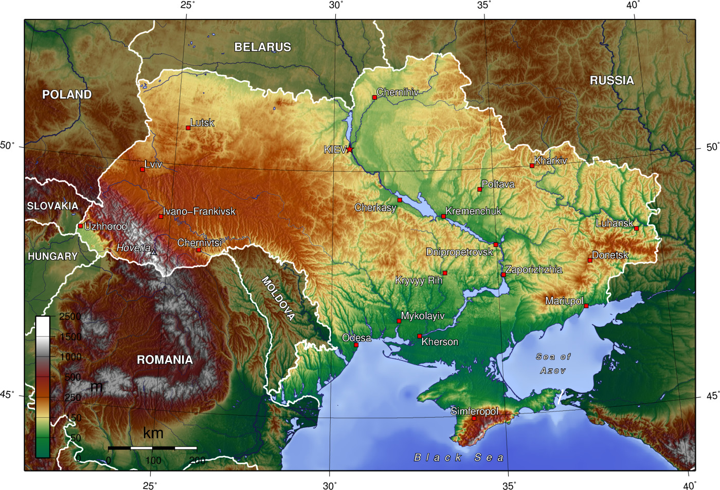 Image:Ukraine topo en