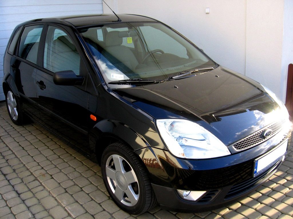 black ford sedan