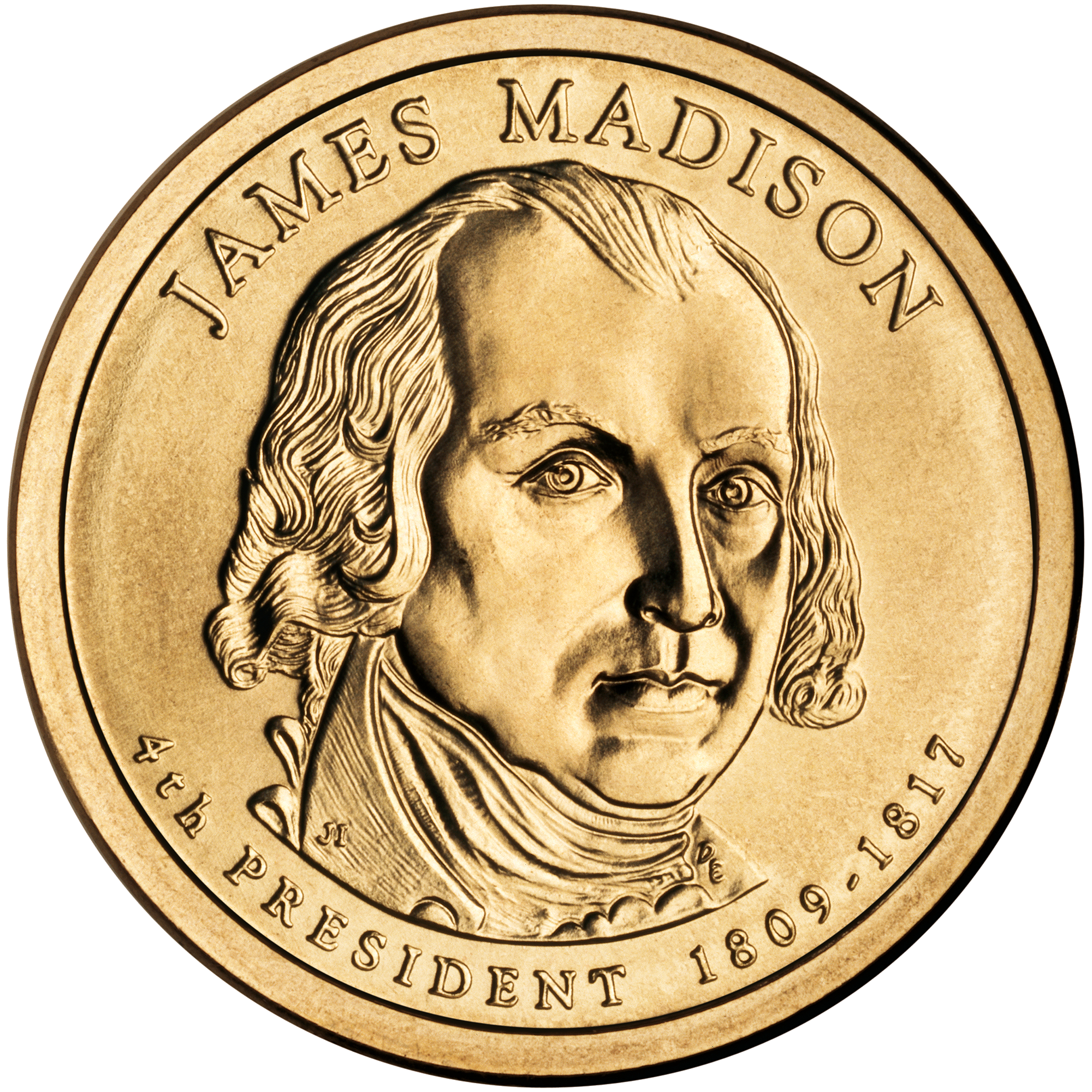 On veut des images - Page 40 James_Madison_Presidential_$1_Coin_obverse