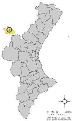Torrebaja - Localizazion