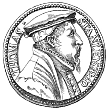 Thomas Stanley (obverse), 1562
