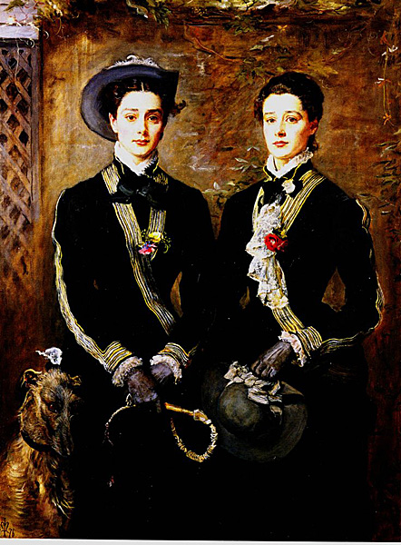 Twins Grace and Kate Hoare 1876