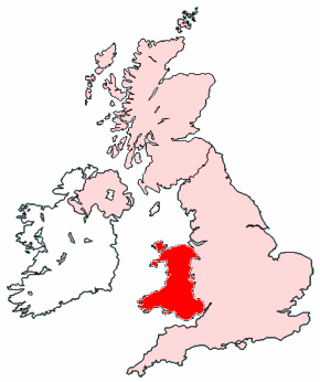 Image:Map of Wales within the United Kingdom