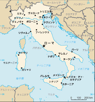 イタリア国土