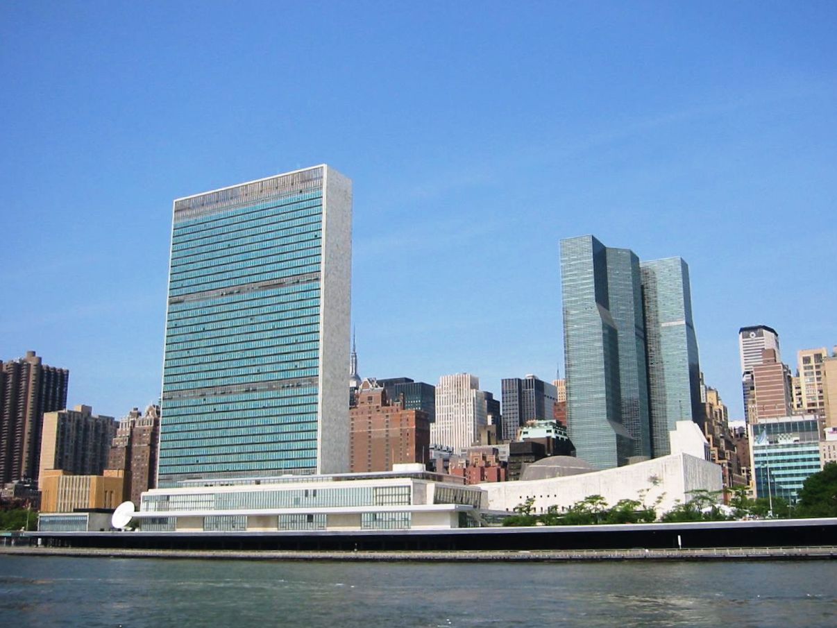 Hauptquartier der Vereinten Nationen in New York [Quelle: wikipedia]