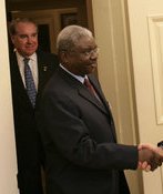 Mozambique's president Armando Guebuza