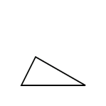 allgemeines rechtwinkliges Dreieck